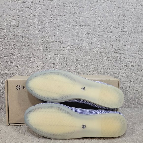 Rothy's The Flat  Reflective Stripe Slip On Shoes Women's Size US 8, 8.5 RETIRED - Picture 4 of 10